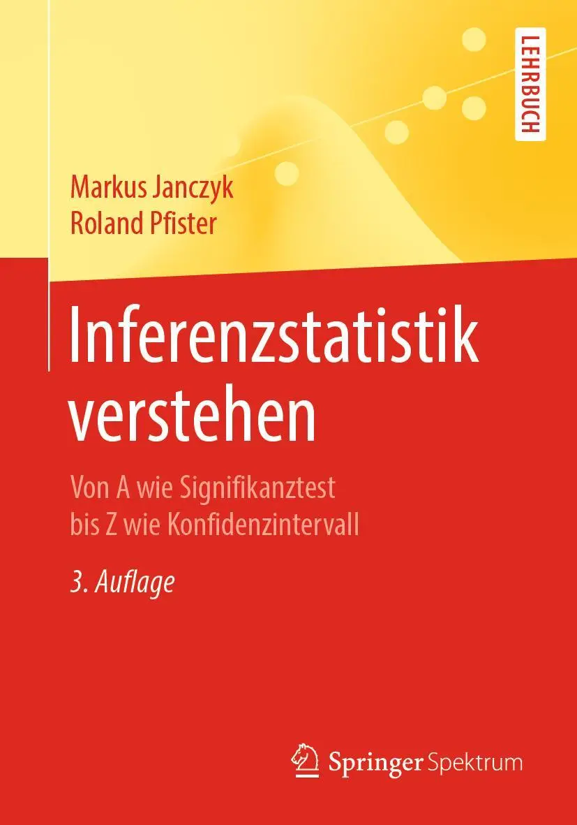 Cover: 9783662599082 | Inferenzstatistik verstehen | Markus Janczyk (u. a.) | Taschenbuch
